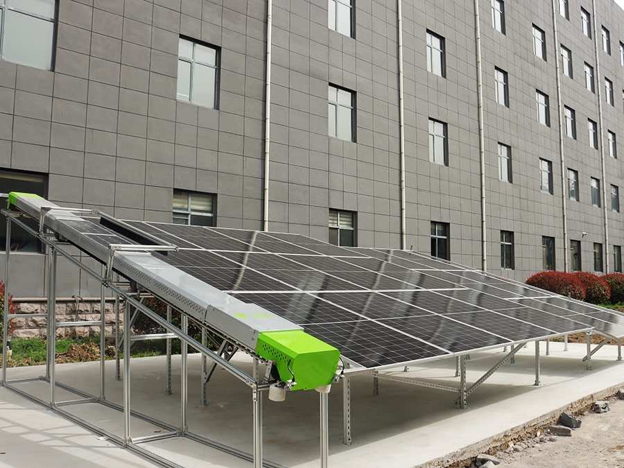 Ground Power Station Single-unit Cleaning Robot