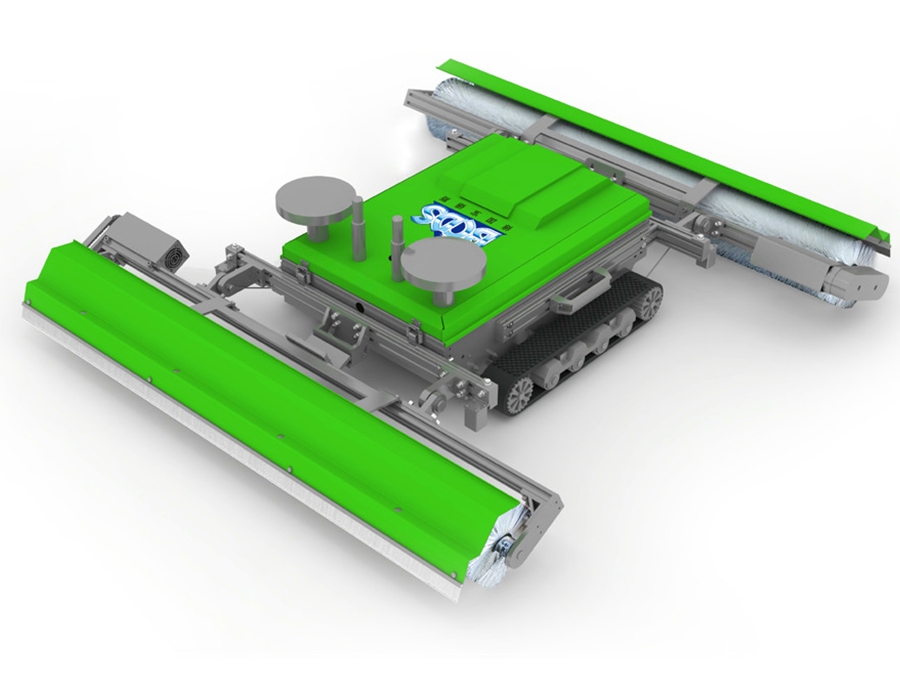 Fully Automatic Distributed Cleaning Robot