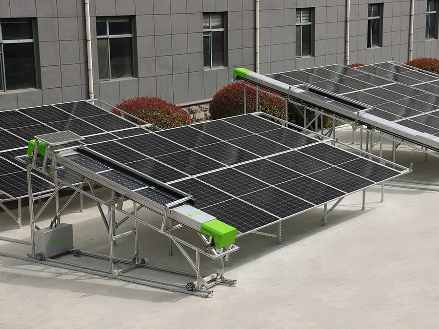 地面跨行清扫机器人