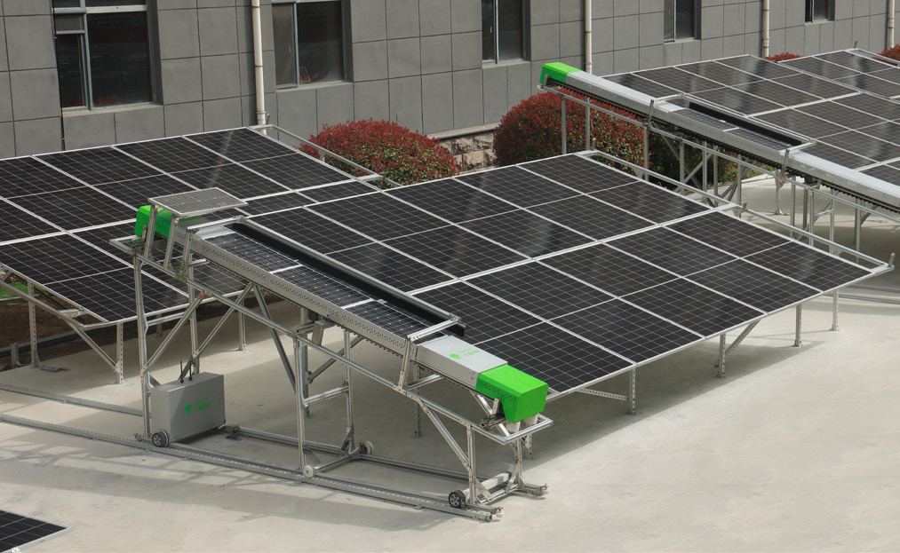 天意科技光伏清扫机器人：光伏电站的运维助手